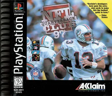 NFL Quarterback Club 97 (EU) box cover front